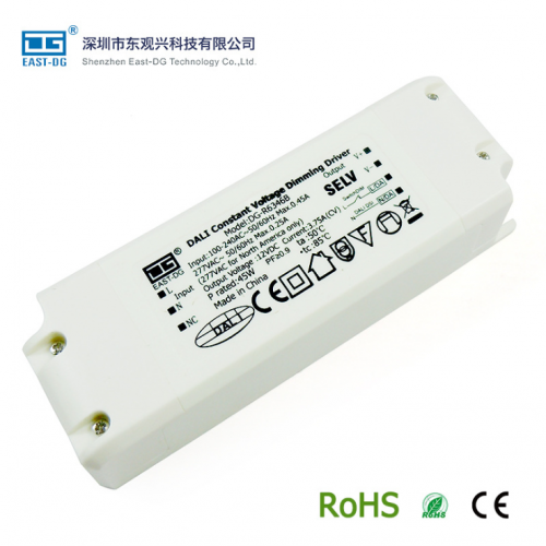 R6346b 35W 40W 45W constant voltage Dali dimming power supply isolation high PF low harmonic THD